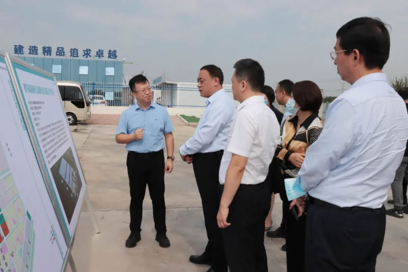 西安市委常委、常務(wù)副市長呂來升到公司考察調(diào)研