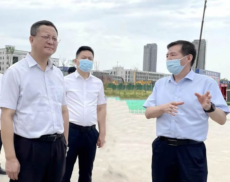 西安市委常委、經(jīng)開區(qū)黨工委書記康軍一行蒞臨公司調(diào)研考察