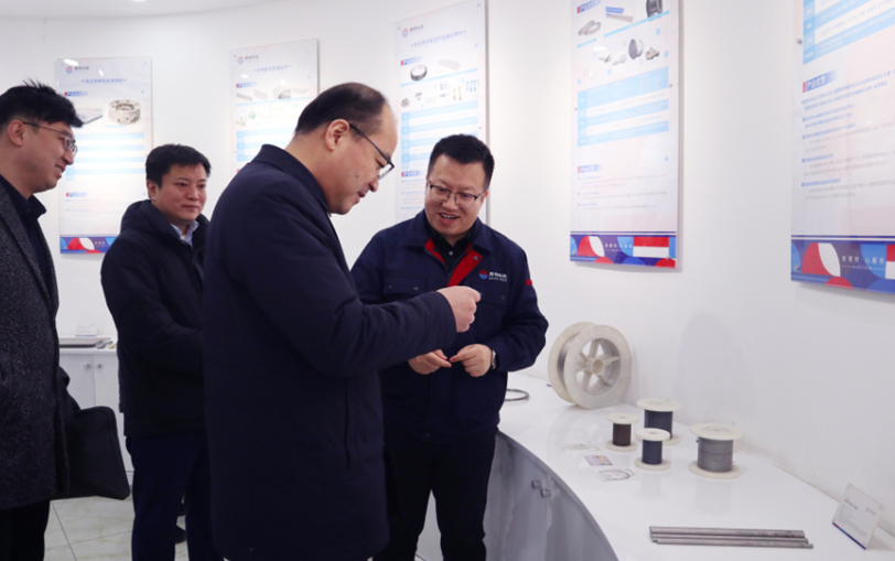 團省委書記徐永勝到公司調(diào)研